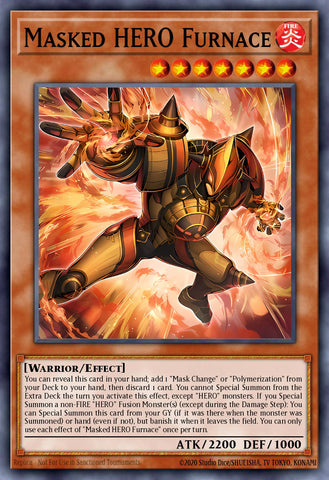 (SR) Masked HERO Furnace MZMU-EN015 - Ships 2/20