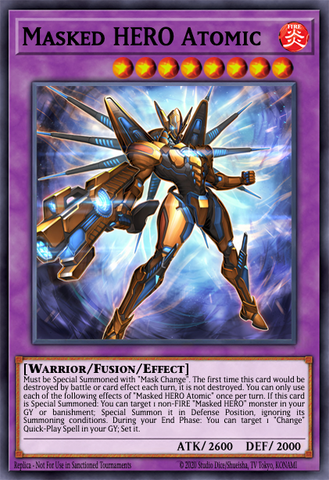 (SR) Masked HERO Atomic MZMU-EN016 - Ships 2/20