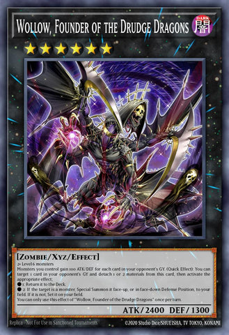 (R) Wollow, Founder of the Drudge Dragons MZMU-EN105 - Ships 2/20