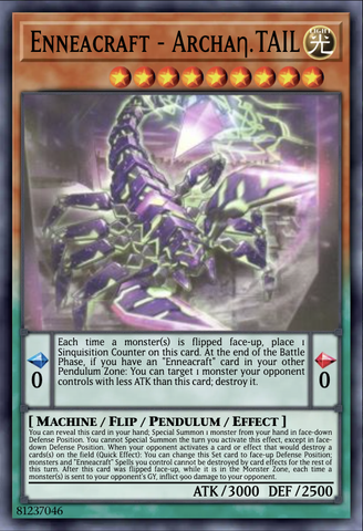 (SR) Enneacraft - Archa.TAIL PHRE-EN023 - Ships 12/5