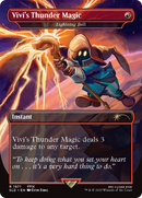Vivi's Thunder Magic - Lightning Bolt [Secret Lair Drop Series]