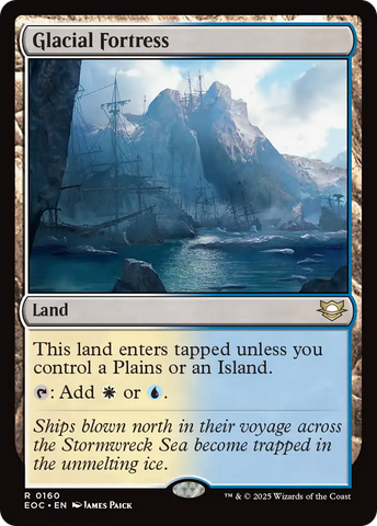 Glacial Fortress [Edge of Eternities Commander]
